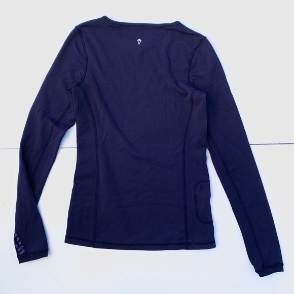 Lululemon Ivivva Reversible Purple Long Sleeve - Picture 3 of 12